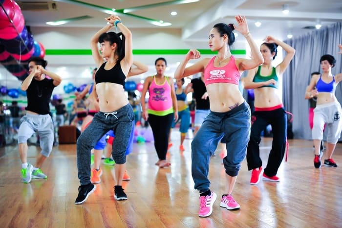 Lớp học zumba linh hoạt phù hợp với mọi đối tượng